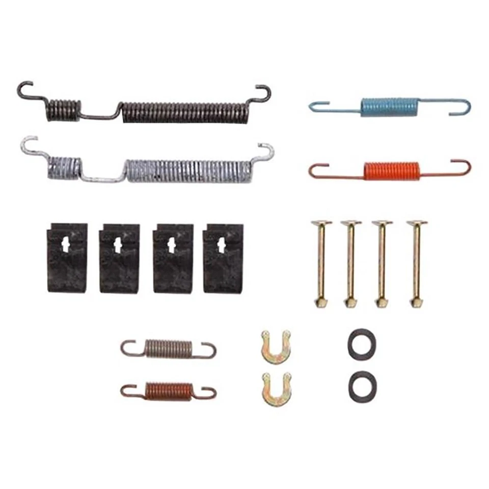 Tambores de freno traseros y zapatas de freno kit de resorte de hardware para Honda Civic 1993 1994 Foto 4 de 4