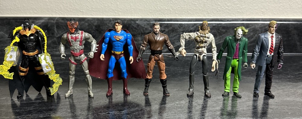 Batman Begins Lot Action Figures Mattel 2005