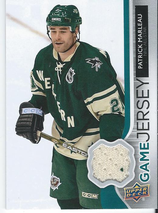 2014-15 Upper Deck UD Series One 1 PATRICK MARLEAU Game Jersey #GJ-PM