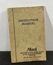 Mack Models A-51H, A-51x,A-51S,A51T,A-51RT & A-51RST Truck End-510 Mack Diesel