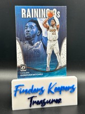 DONOVAN MITCHELL~ 2022-23 DONRUSS OPTIC BASKETBALL*RAINING 3's *INSERT #4~CAVS