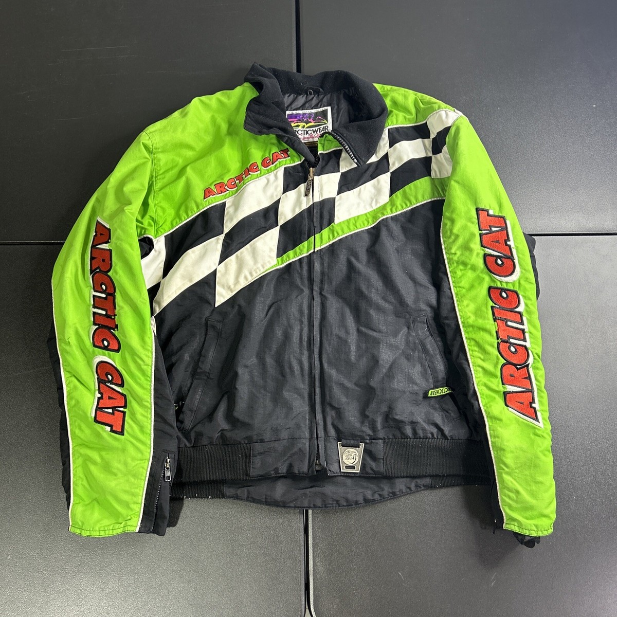 VINTAGE Arctic Cat Jacket Adult XL Outdoors Coat Snowmobile Mens  