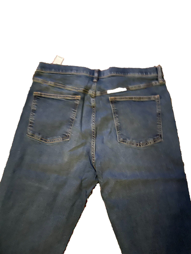 Jungen Old Navy Mid Risem Slim Leg, Dark Wash Denim Jeans Größe 20 Plus Neu mit Etikett - Bild 3 von 3