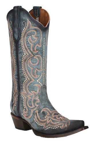 Carrie Cameron Art Leather Mules Tan Brown Tooled Floral Square Toe Mens 11D Cock of the Walk Designs Carrie Cameron Art Laser Cut Floral  main image 3
