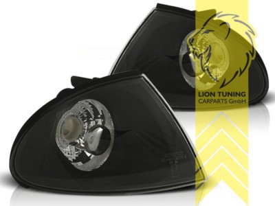 Frontblinker für BMW E46 Limousine Touring schwarz
