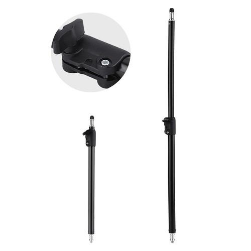 Photography Studio 45-74cm Adjustable Extension Rod Stick Pole For Light Mic BUU - Foto 6 di 10