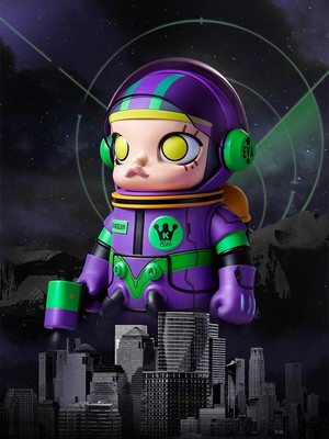 POPMART 400% SPACE MOLLY × EVANGELION限定品