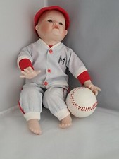 MICHAEL Yolanda Bello Ashton-Drake Knowles Porcelain Doll 1991 Baseball Boy MIB