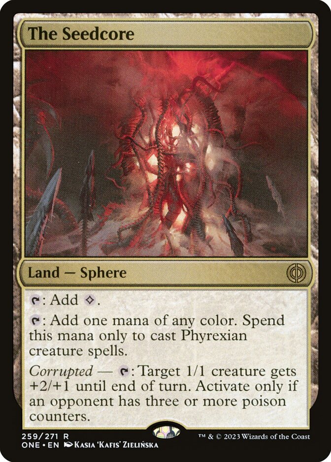 Magic the Gathering (mtg): ONE: The Seedcore - Rare - Foil