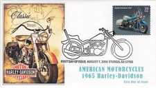 AO-4088-2, 2006, American Motorcycles, Harley-Davidson, FDC, Add-on Cachet. Pict