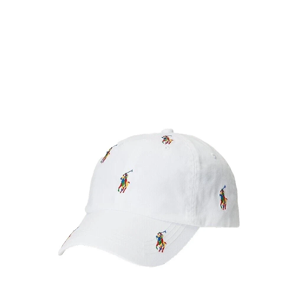 Polo Ralph Lauren Men's White Baseball Caps