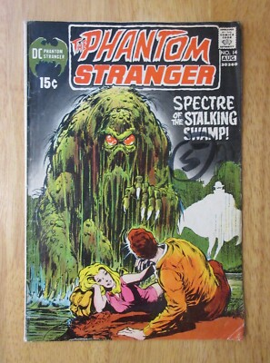 DC PHANTOM STRANGER #14 (1971) *Key Swamp Thing Prototype! Adams!* (VG/VG+)