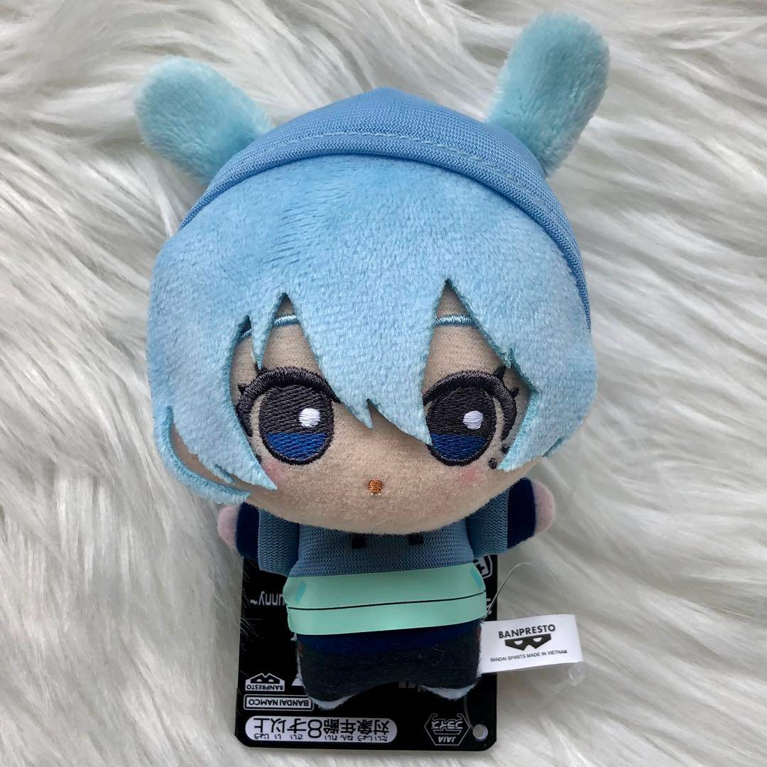 Blue Lock Yo Hiori Chibigurumi Mini Plush Doll Mascot casual bunny