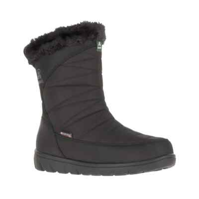 Kamik Hannah Zip Women's Winter Boot Size 7, Black