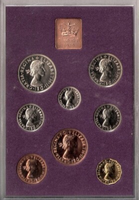 1970 United Kingdom & N Ireland Proof Set 8 Gem Coins Royal Mint