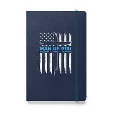 Man of God Journal, Inspirational, Christian Notebook, Hardcover bound notebook