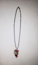 Hello kitty Beautiful rhinestone fashion style BFF necklace