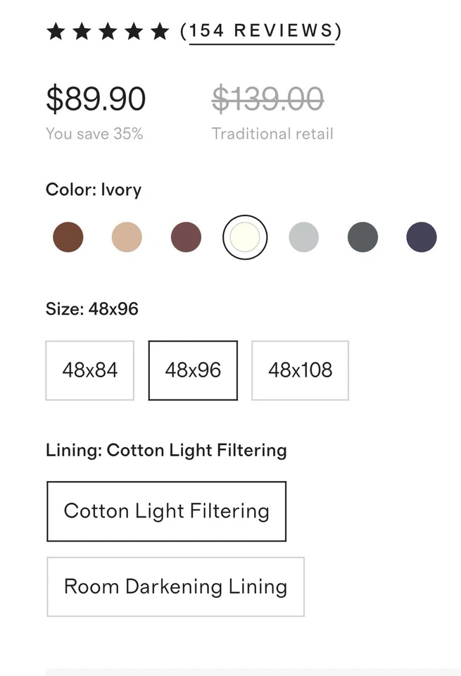 Quince Cotton Velvet Light Filtering Curtain Panels (Two Panels) - Image 2 of 3