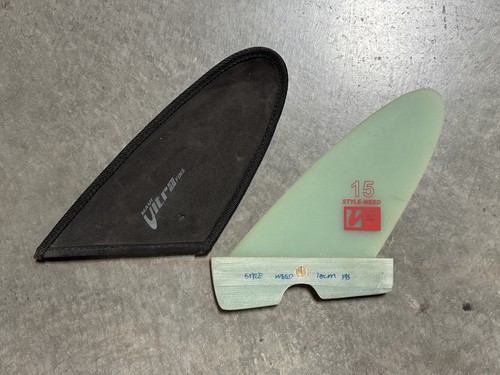 Windsurf Fin Weed 15cm G10 - Power Box | Light Use Great Condition | Ships USA