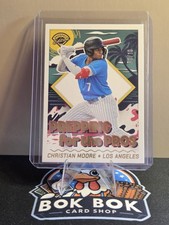 2024 Panini Prospect Edition Prepping for the Pros Christian Moore Holo Gold /10