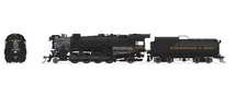 Broadway Limited 7598 HO Chesapeake & Ohio K-2 Mikado 12-VC Tender Steam #1194