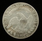 1817 Capped Bust Half Dollar 50C VF20 Raw Silver Coin (#SLC00424) — photo 2