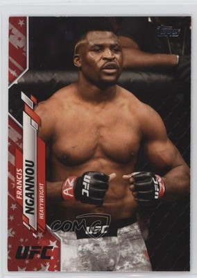 2020 Topps UFC Independence Day 10/76 Francis Ngannou #51 05bt