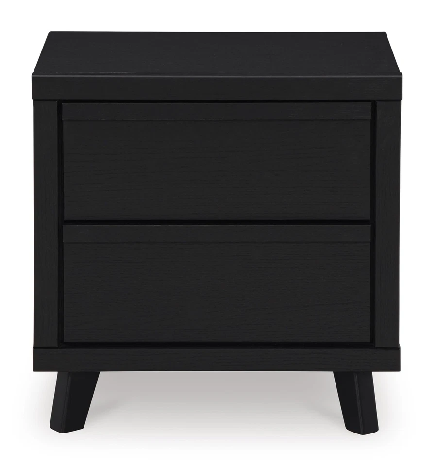 Signature Design by Ashley Danziar Modern 2 Drawer Nightstand Wireless Charging - Image 4 of 4