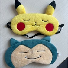 Pokemon Pikachu  Snorlax Sleep Eye Mask Cute Sleeping Mask Travel Blindfold