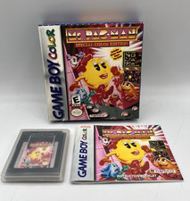 Ms Pac-Man Special Color Edition Nintendo Game Boy Color Cartridge Box & Manual