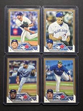 2023 Topps Baseball Toronto Blue Jays Gold /2023 Parallel SP Player Lot(4)
