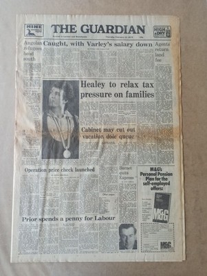 Newspaper Back Issues 1976 JAN - AUG Social History Broadsheet Tabloid 50th BDAY