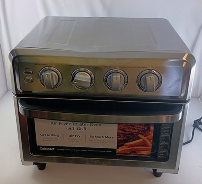 Cuisinart 8 In 1 Air Fryer Toaster Oven With Grill TOA-70 - READ DESCRIPTION