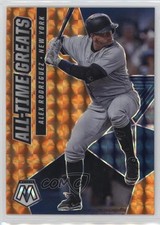 2021 Panini Mosaic All-Time Greats Reactive Orange Prizm Alex Rodriguez 0c41