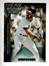 2015 Topps Update Series #WW-3 WADE BOGGS Boston Red Sox WHATEVER WORKS Insert