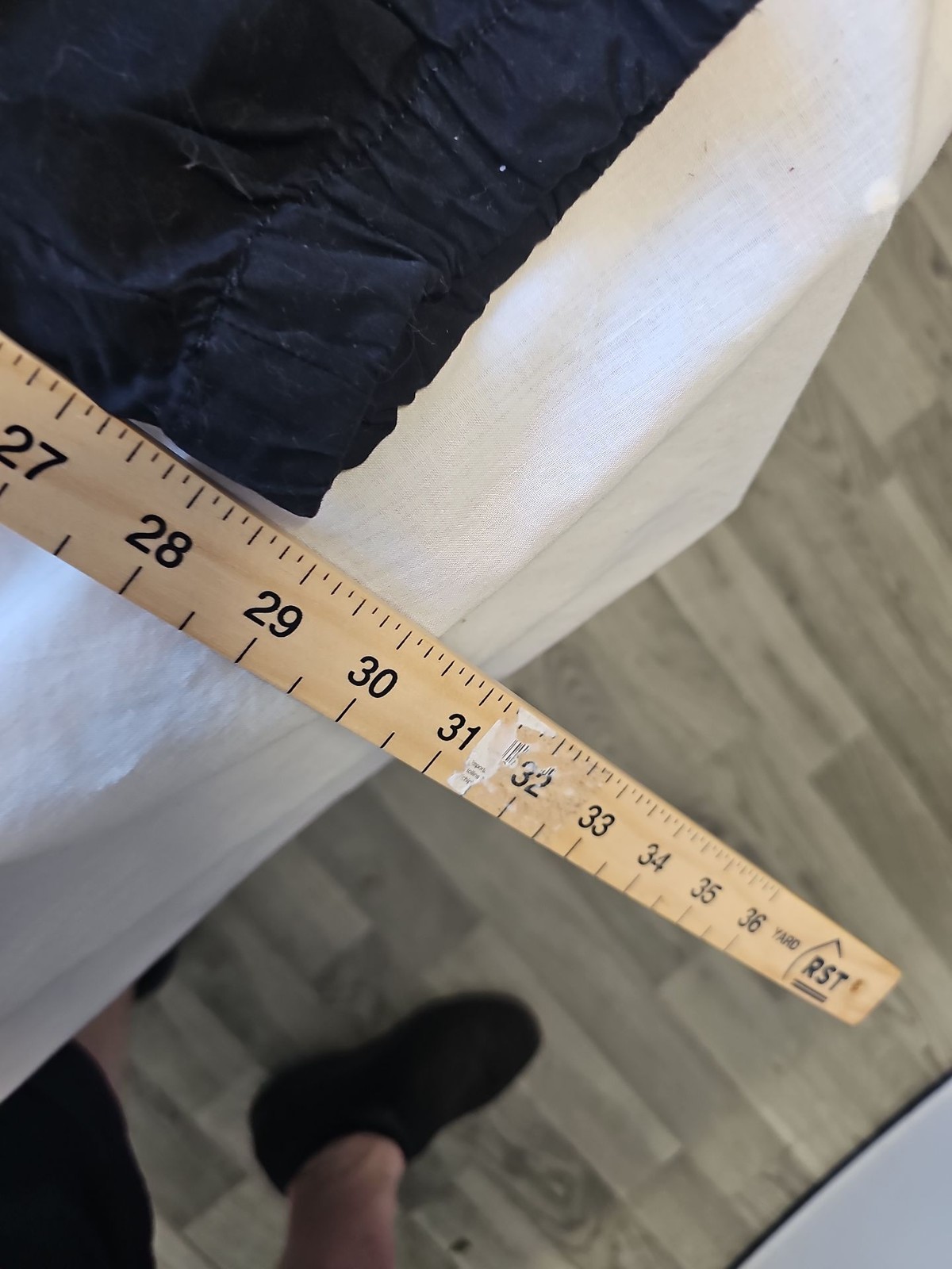 Primark Denim Co. Kids Black Cargo Jogger Trousers 13-14 YRS V852 image 5