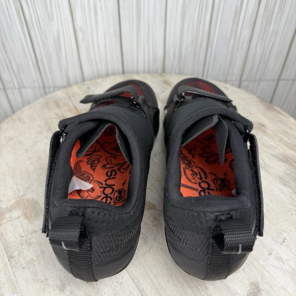 Nike Mujeres Ciclismo Zapatos Talla 8 SuperRep Negro Hyper Crimson Ciclismo Interior NUEVO Foto 4 de 4