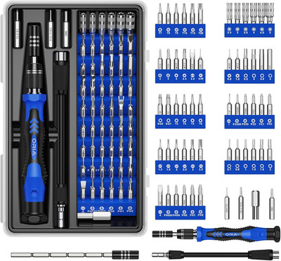 Precision Screwdriver Set, 61 in 1 Small Screwdriver Set with 57 Precision Bits,