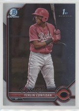 2022 Bowman Chrome Prospects Yerlin Confidan #BCP-187 1u6