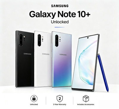 Brand New SAMSUNG Galaxy Note 10+ Plus SM-N975U 256GB Factory Unlocked US Stock