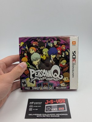 NEW SEALED Persona Q Shadow of the Labyrinth (Nintendo 3DS) Tarot Card Set