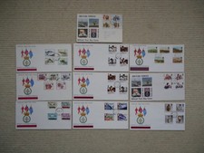 10X 1978-1994 BRITISH FORCES POSTAL SERVICE FPO First Day Covers. All different