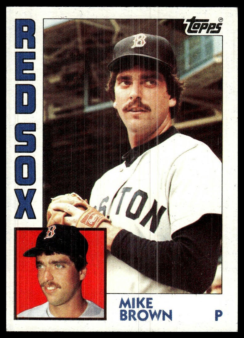 1984 Topps #472 Mike Brown NRMT+