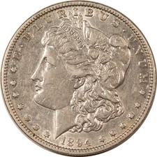 1894-O $1 MORGAN DOLLAR - HIGH GRADE EXAMPLE!