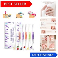 6Pcs Cuticle Oil Pens Set - Nourishing Nail Care with 6 Natural Scents