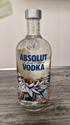 Absolut Vodka Blank #2 Dave Kinsey Collaboration - 700 ml - Voll / versiegelt