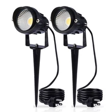 Outdoor Landscape Lighting 10W,120V AC,Warm White Waterproof LED Landscape Li...