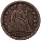 1853 Seated Liberty Silver Dime (B4078)