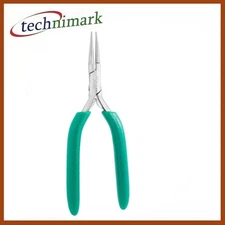Excelta 2843L Stainless Steel Round Nose Plier, 6"