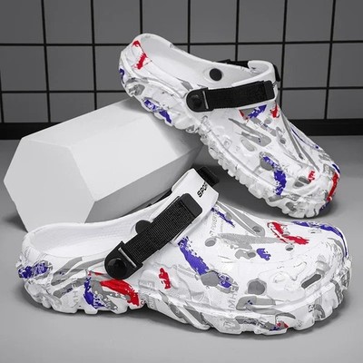 Herren Crocs Stil inspiriert Neu mit Etikett All Terrain wasserdichte Slipper Clogs Outdoor Clog